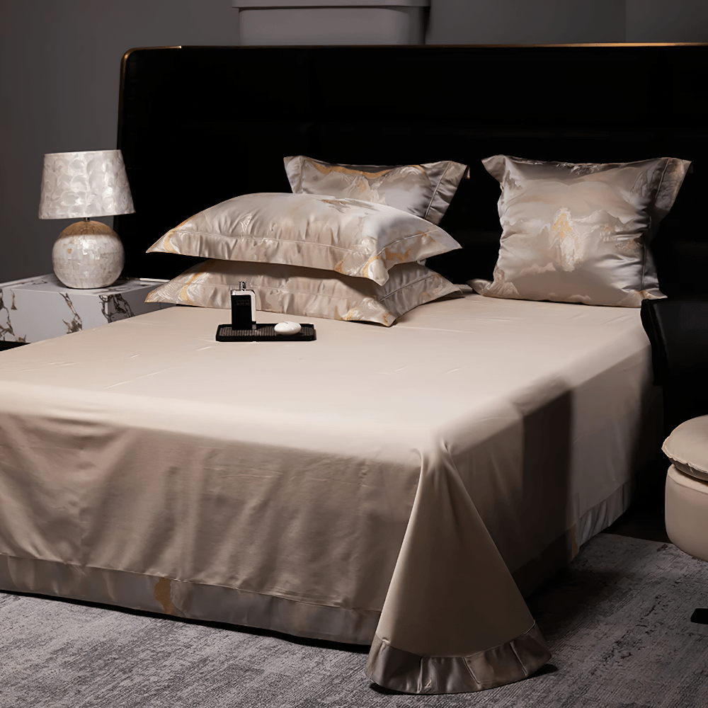 Egyptian Cotton Mountain Jacquard Bedding Set