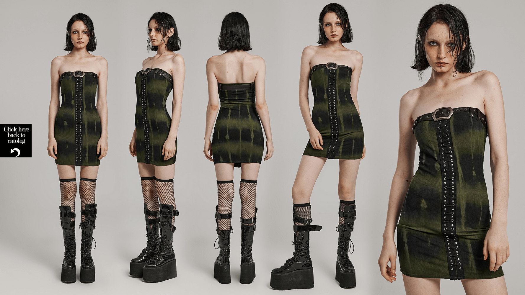 Wild and sexy tie-dye print elastic rib dress with adjustable chest loop and drawstring, ideal for stylish gatherings.