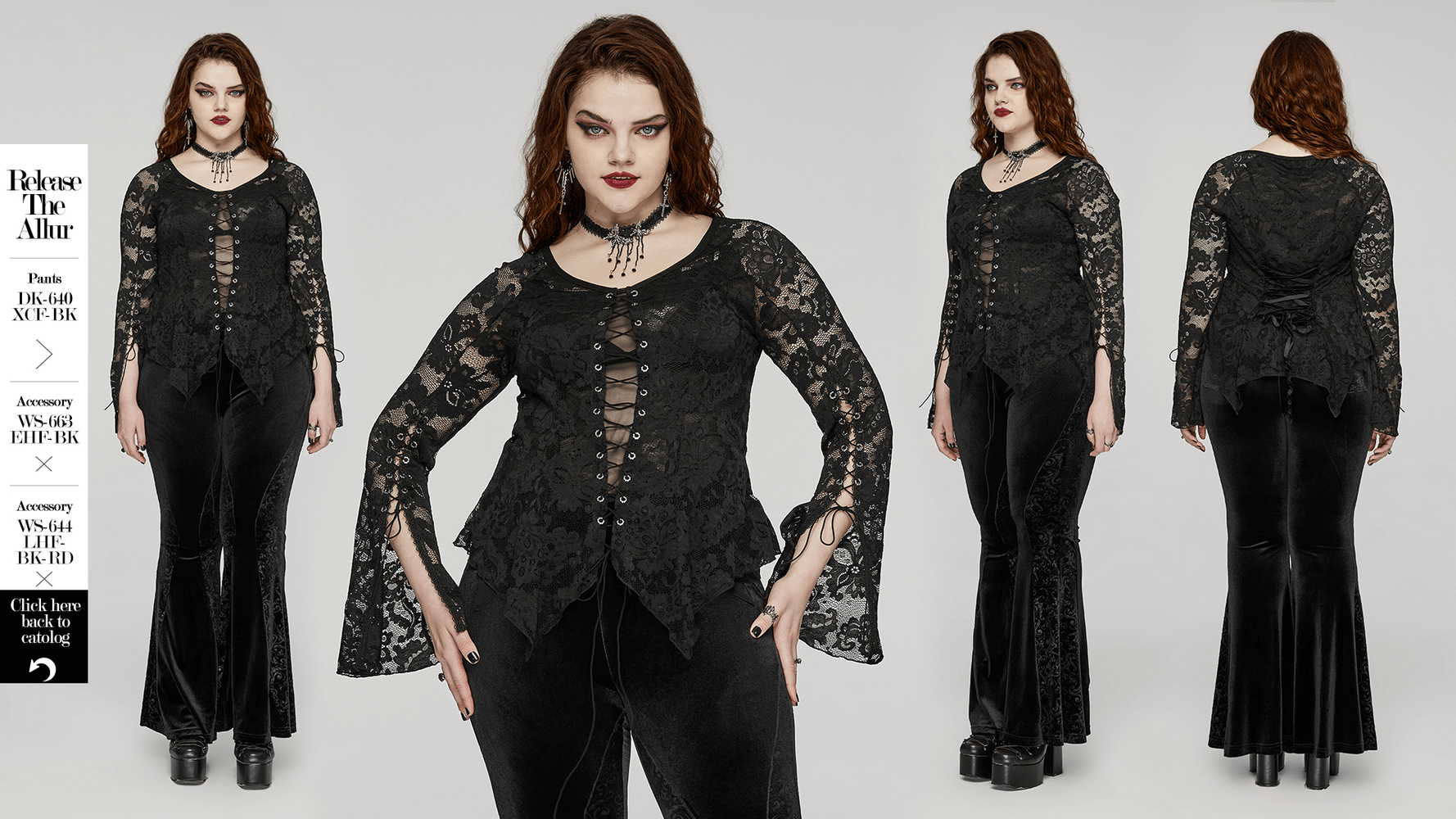 Chic long-sleeve lace V-neck top for women, showcasing adjustable straps and a fitted silhouette, perfect for elegant outfits.