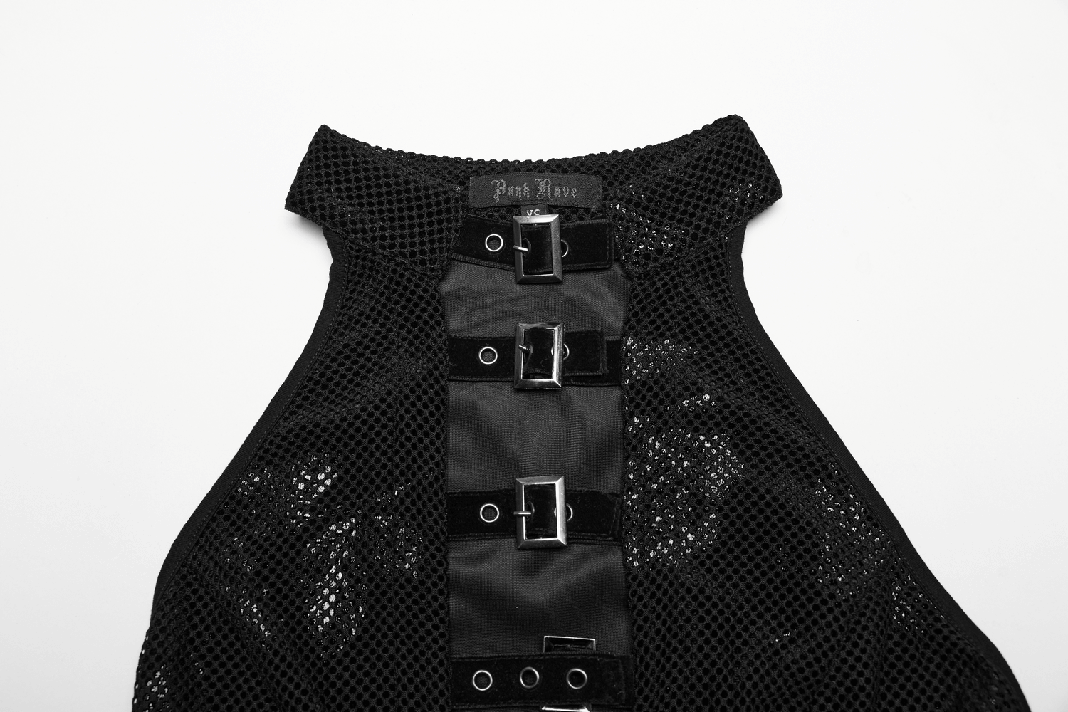 Enchanting Black Gothic Velvet Rose Print Halter Dress
