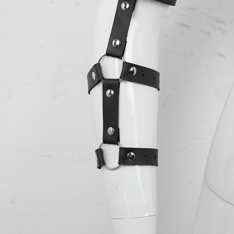 Erotic Leather Chest Harness for Muscle Men / Cool Adjustable Belts Body Harness - HARD'N'HEAVY
