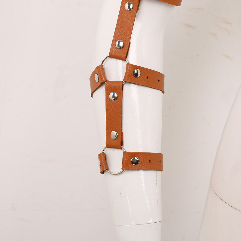 Erotic Leather Chest Harness for Muscle Men / Cool Adjustable Belts Body Harness - HARD'N'HEAVY