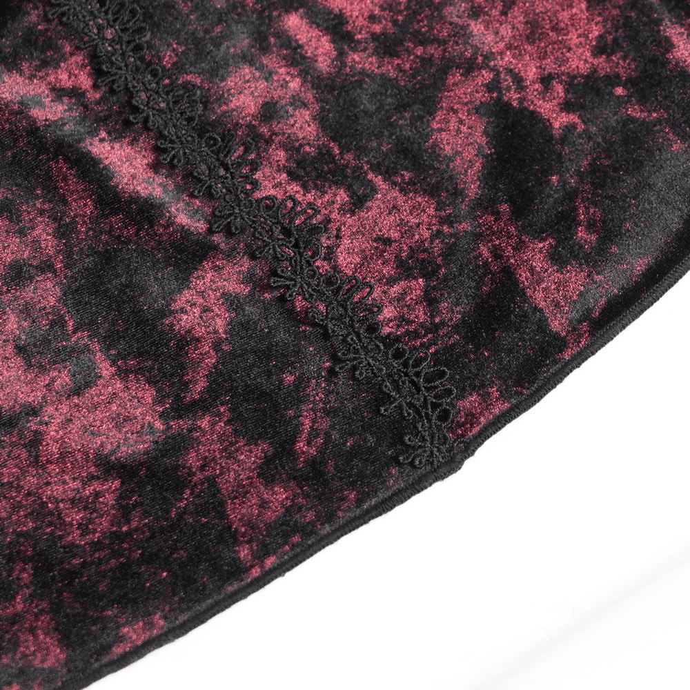 Exquisite Lace Maxi Dress with Corset Lacing and Side Slit gothic velvet floral lace detail in black and rose pink
