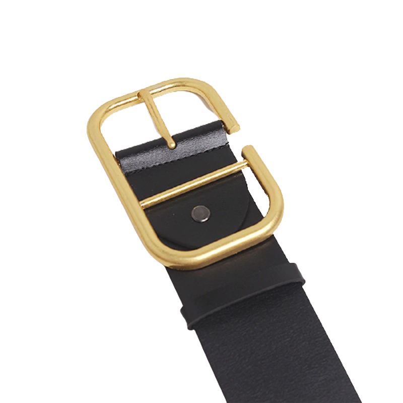 Fashion Genuine Leather Belt for Women / Wide Corset Belt with Metal Buckle - HARD'N'HEAVY