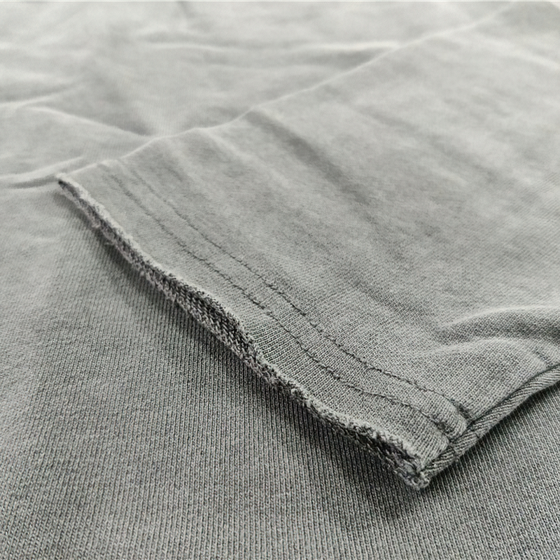 Fashion Loose Ripped Pullover / Men's Solid Color Cotton Sweatshirt / Punk Casual Tops - HARD'N'HEAVY