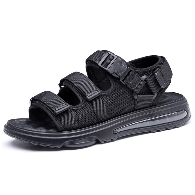 Fashion Men's Breathable Non-Slip Sandals / Luxury Male Soft Outdoor Sandals - HARD'N'HEAVY