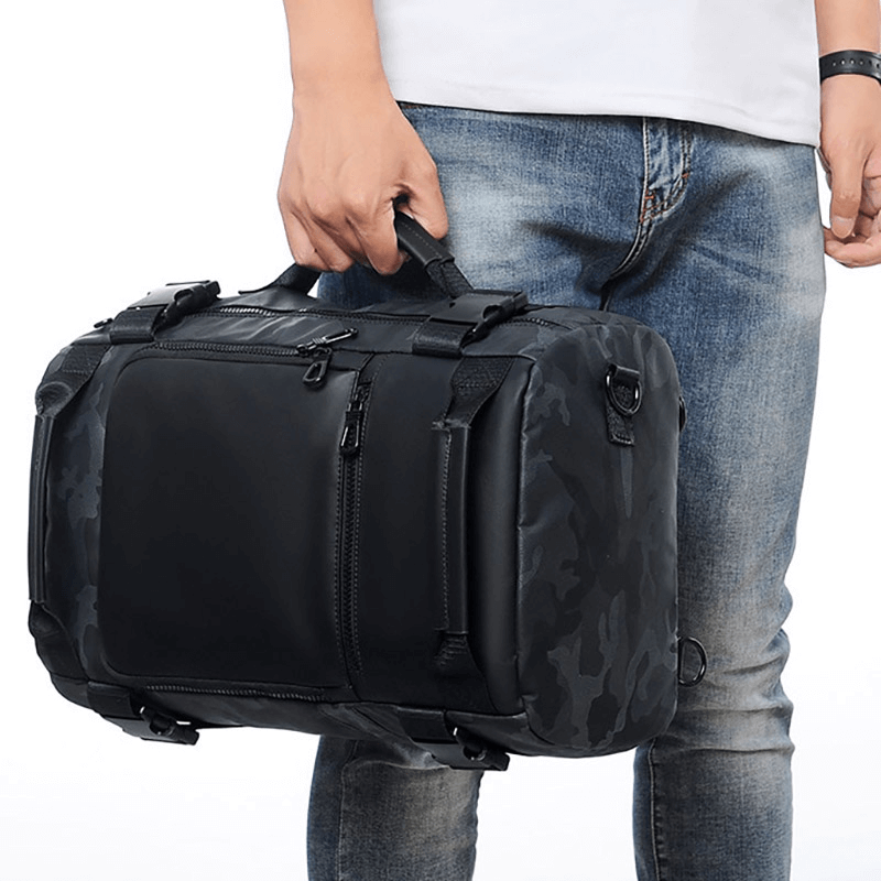 Fashion Multifunctional Waterproof Backpack / Men's Outdoor Travel Backpacks - HARD'N'HEAVY