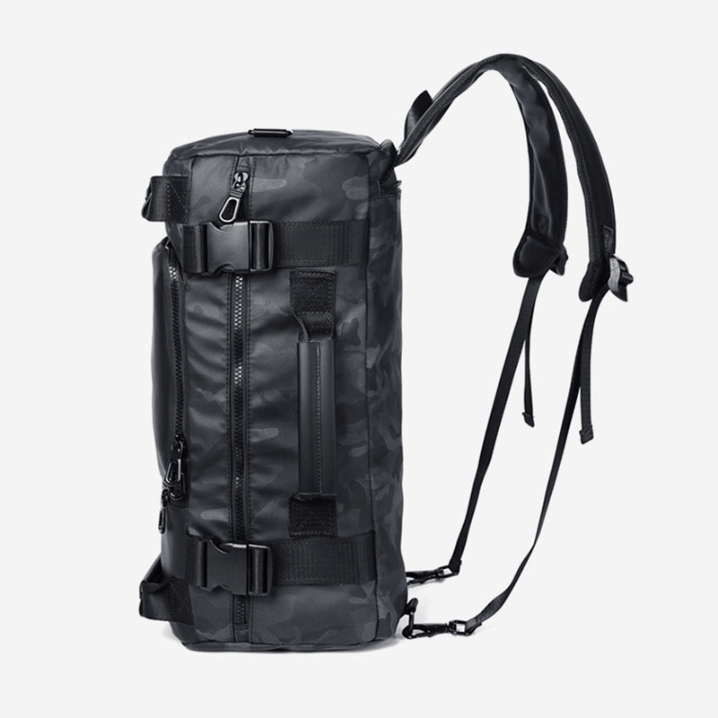 Stylish multifunctional waterproof backpack for men, perfect for outdoor adventures and daily use.