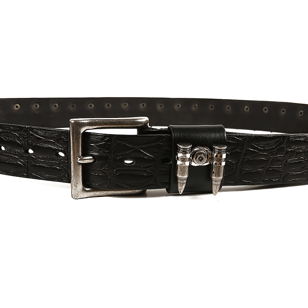 Fashion Punk Luxury Full Bullet Rivets Studded Belt for Men and Women - HARD'N'HEAVY