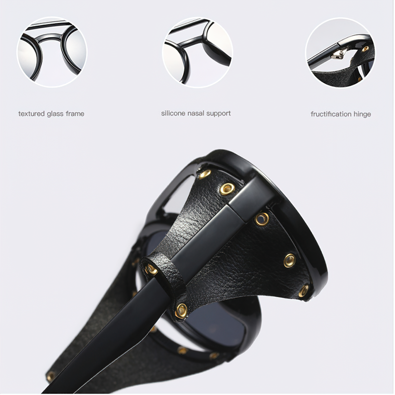 Fashion Round Retro Sunglasses for Men / Cool Casual Vintage Glasses for You - HARD'N'HEAVY