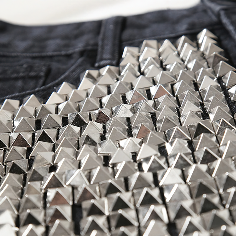 Fashion Women's Denim Mini Shorts / High Waisted Ladies Distressed Shorts - HARD'N'HEAVY