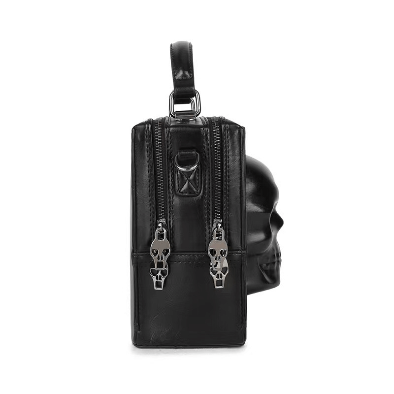 Fashionable 3D Skull Shape Box Handbag / Unique Style Shoulder Messenger Bag - HARD'N'HEAVY