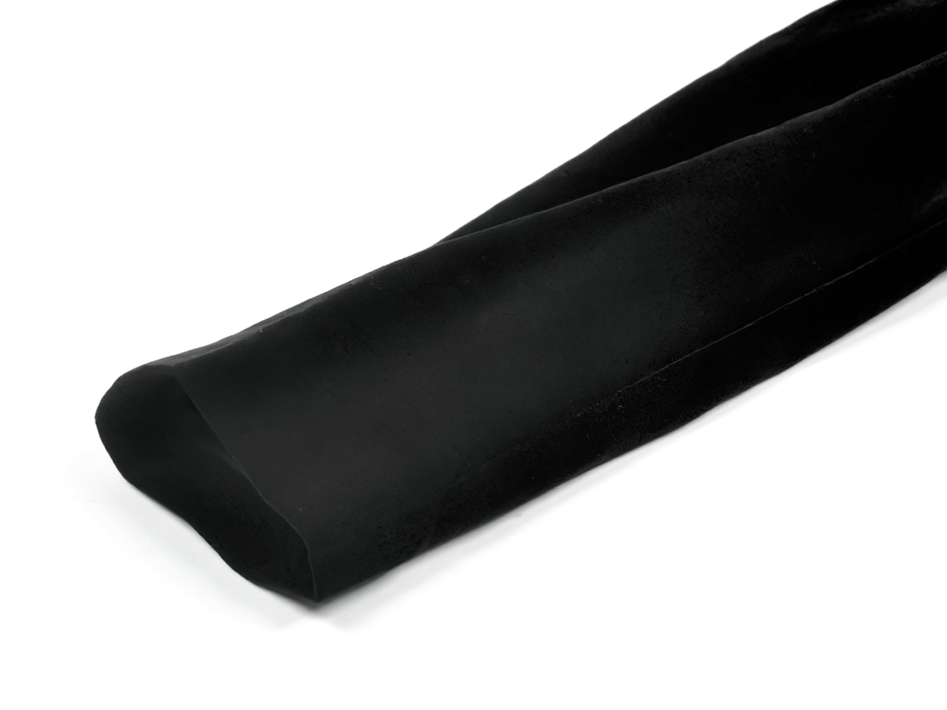 Gothic Bat-Winged Velvet Coat with Cross Collar Detail showcasing the luxurious black velvet fabric.