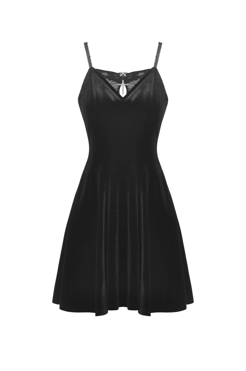 Gothic Batwing Black Dress for Evening and Casual Wear