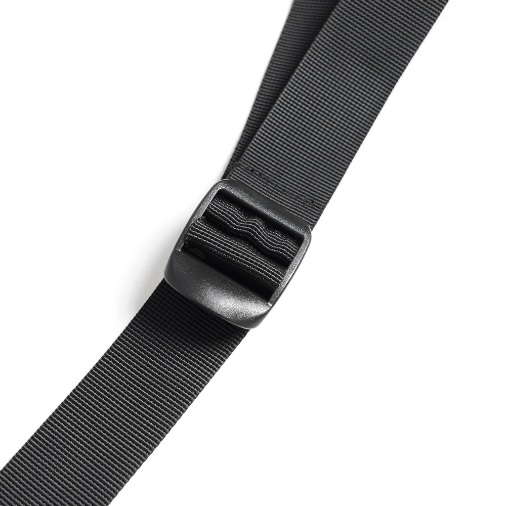 Gothic Demon Character Backpack with Horns and Spikes adjustable strap buckle detail.