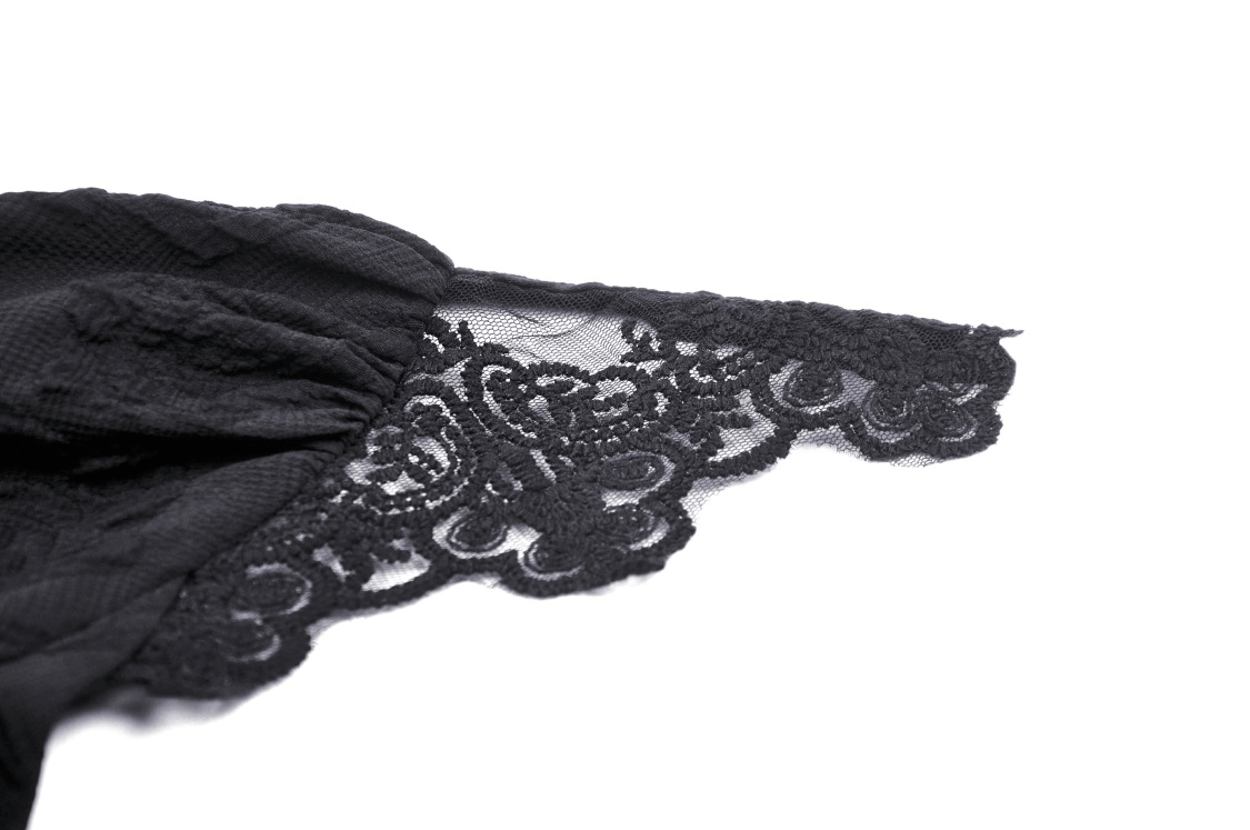 Gothic Lace Bolero - Intricate Evening Elegance