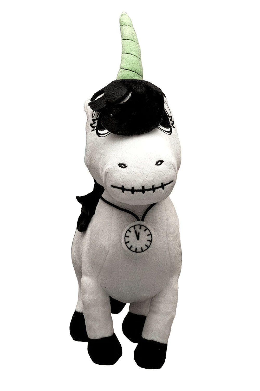 Gothic Lunabones Unicorn Halloween Guardian Plush with a moonlit horn and spooky design.