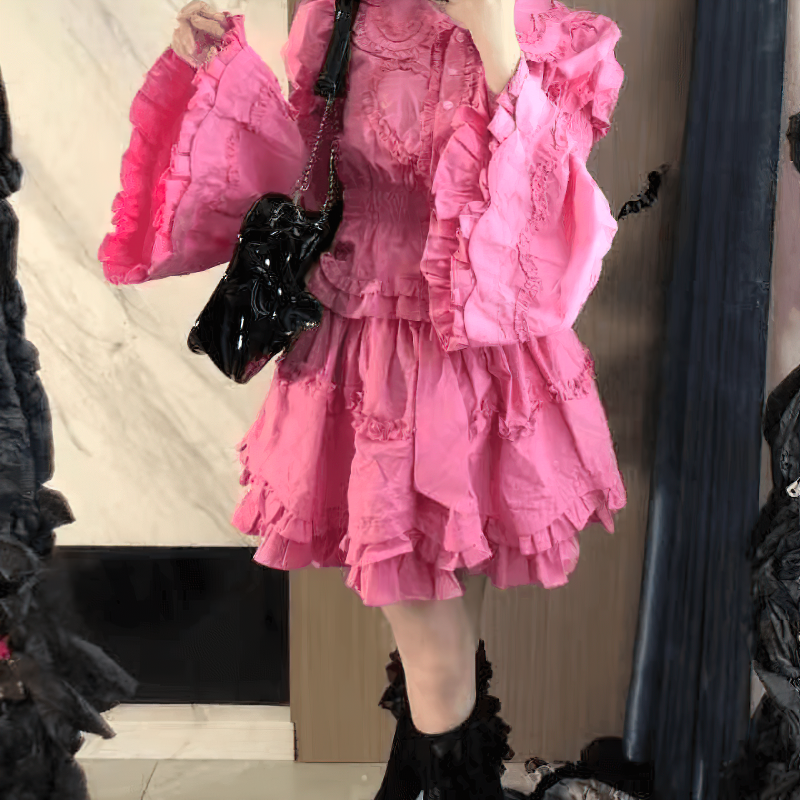 Gothic Patent Leather Bone Shape Bag / Punk Style Single Crossbody Bag - HARD'N'HEAVY