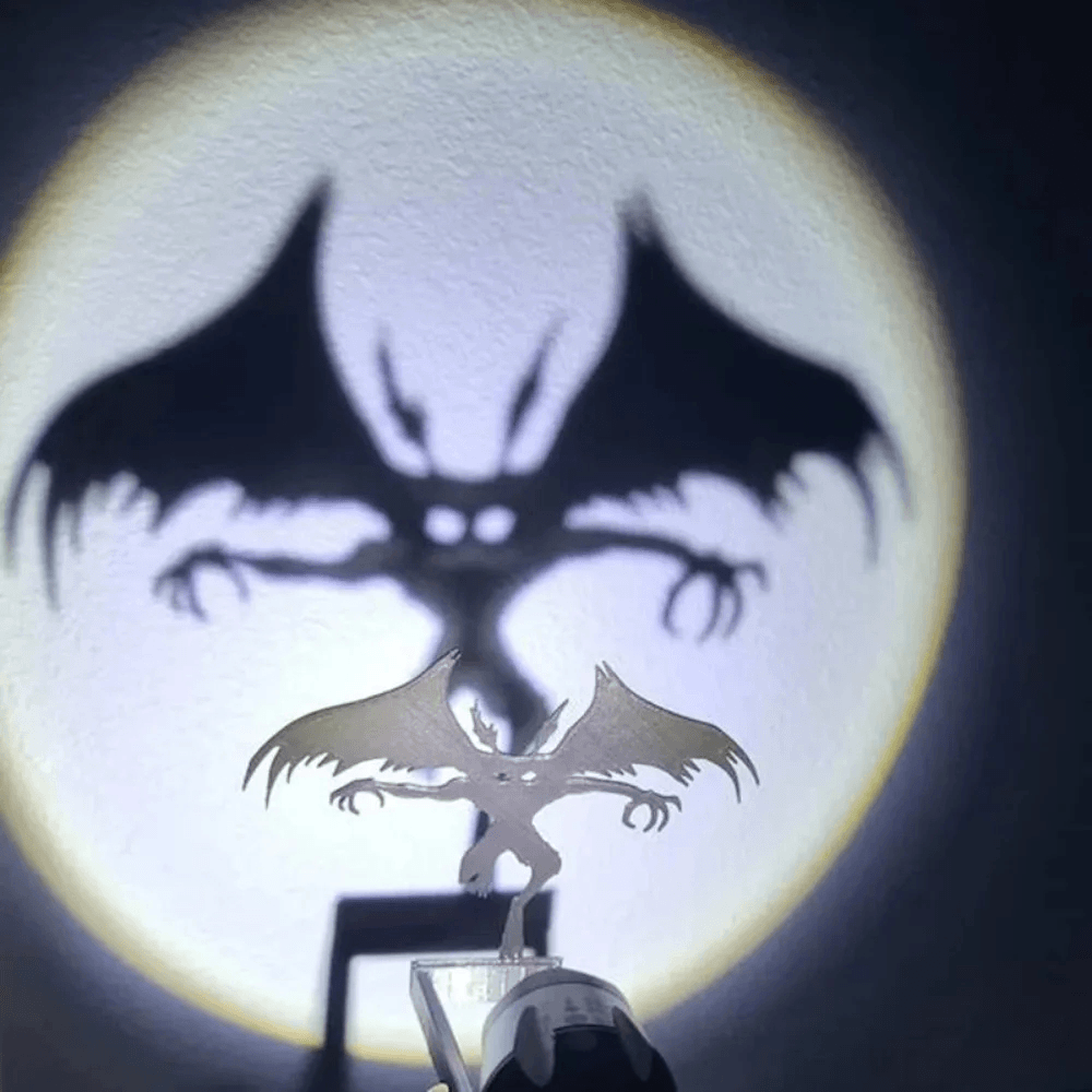 Portavelas de Halloween con escena de metal