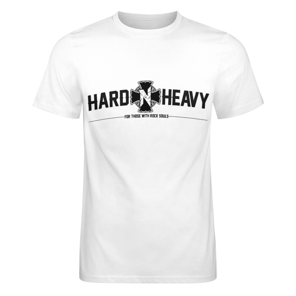 HARD'N'HEAVY Jersey Short Sleeve Tee for Men / Alternative Fashion Outfits
