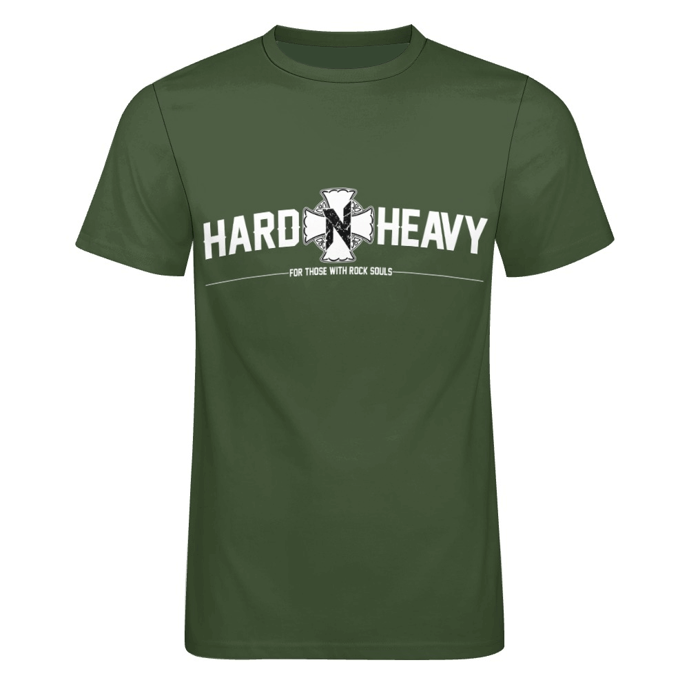 HARD'N'HEAVY Jersey Short Sleeve Tee for Men / Alternative Fashion Outfits