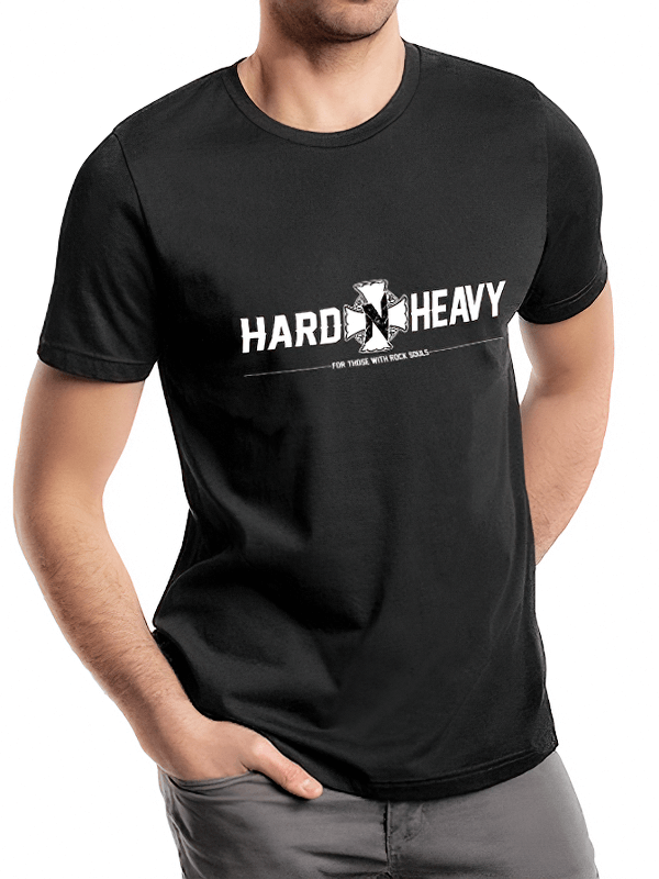 HARD'N'HEAVY Jersey Short Sleeve Tee for Men / Alternative Fashion Outfits