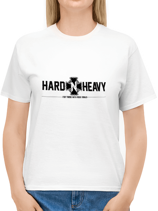 Camiseta de manga corta HARD'N'HEAVY para mujer / Trajes de moda alternativos