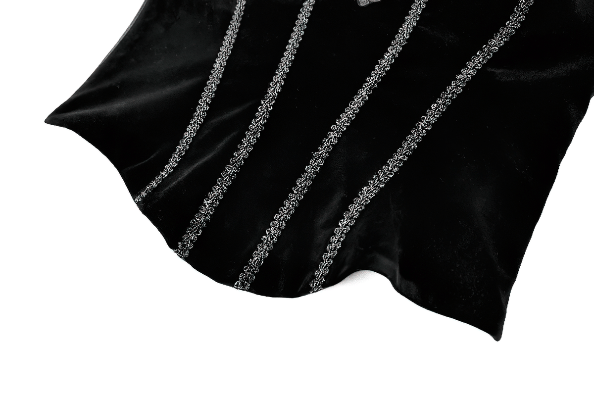Lace Applique Corset Top with Adjustable Back Lacing, black embroidered bustier with lace trim and shoulder straps