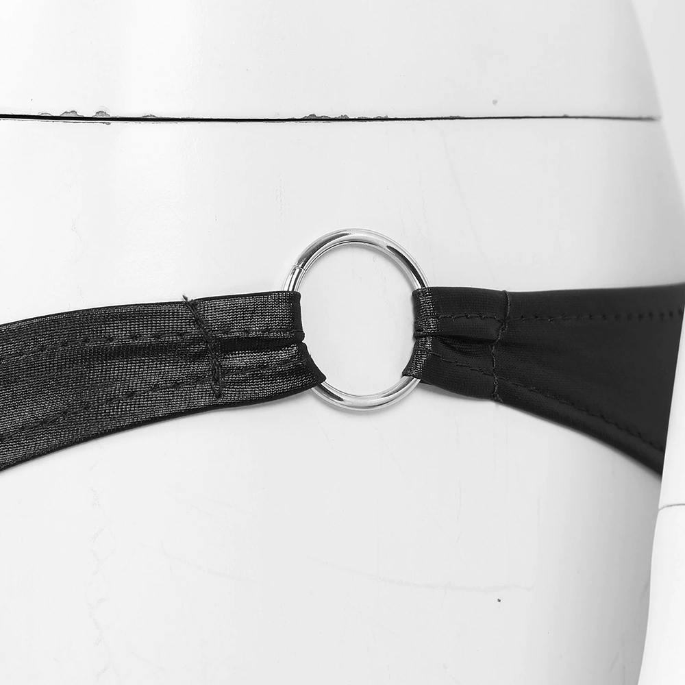 VENTE UE de Ensemble de lingerie avec soutien-gorge, culottes et manches de jambe / Ensemble bikini brillant sexy / Sous-vêtements sexy