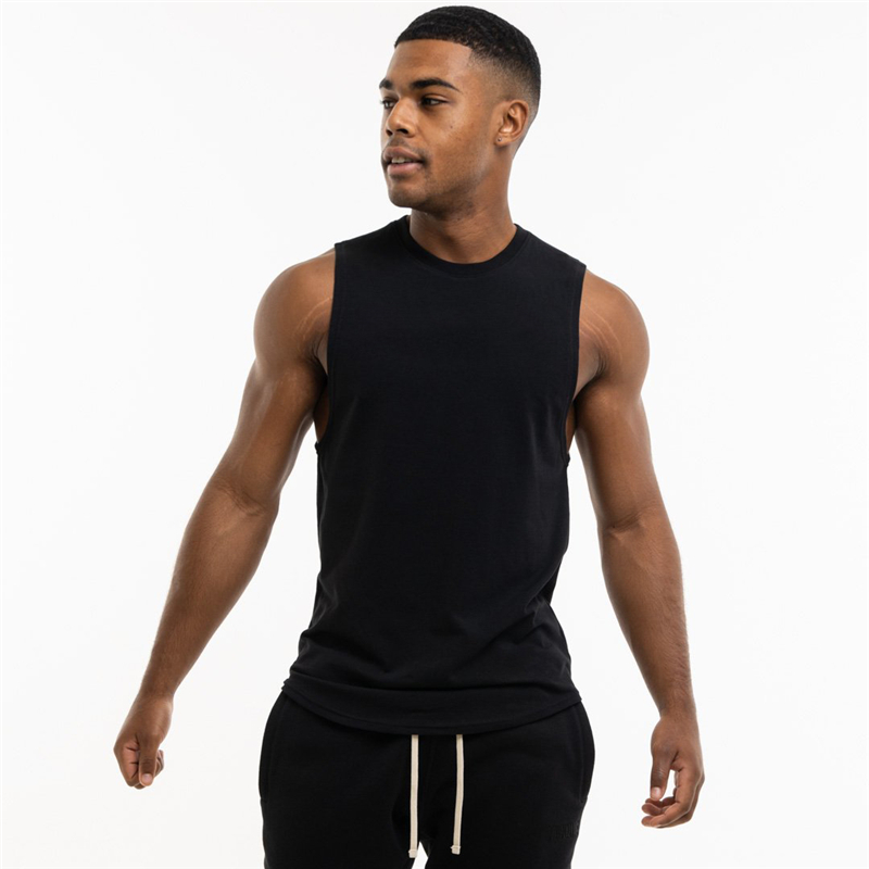 Loose Sleeveless Cotton Tank Top for Men / Alternative Style Gym Clothing - HARD'N'HEAVY