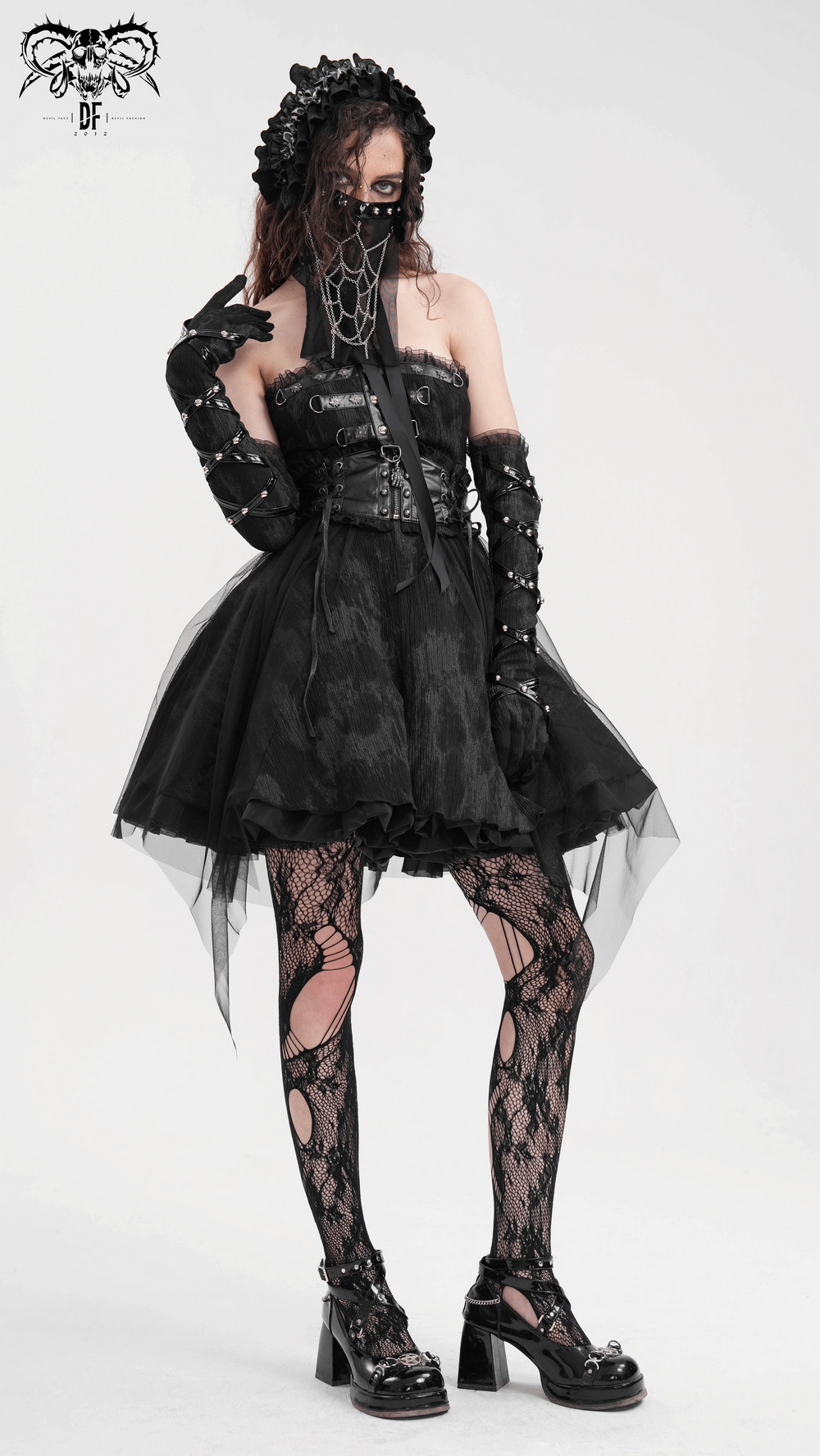 Leather Gothic Lace Gloves Women's Victorian Gothic Black Lace And Chain Gloves Alternanive Sexy Accessories For Leather Gothic Lace Gloves Women's Victorian Gothic Black Lace And Chain Gloves Alternanive Sexy Accessories For