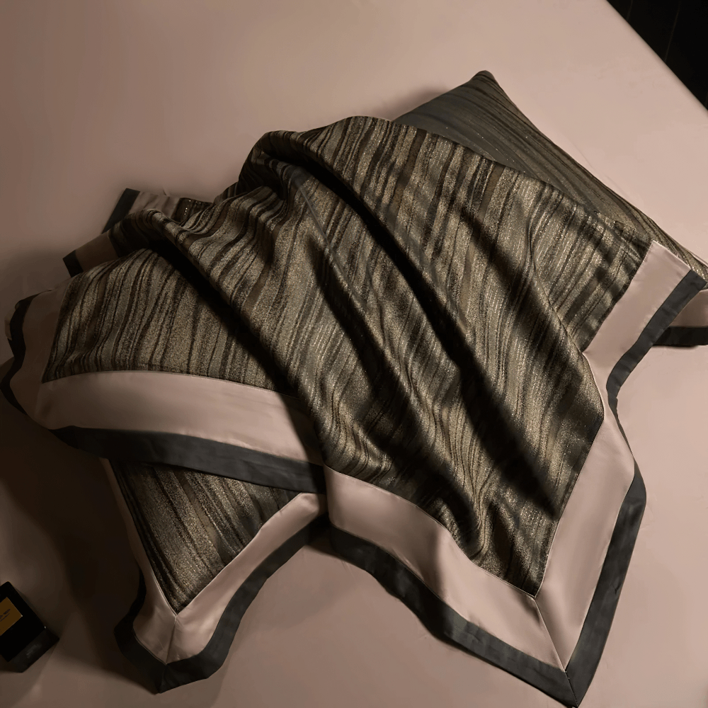 Luxury Duvet Cover Set with Flat or Fitted Sheet Options