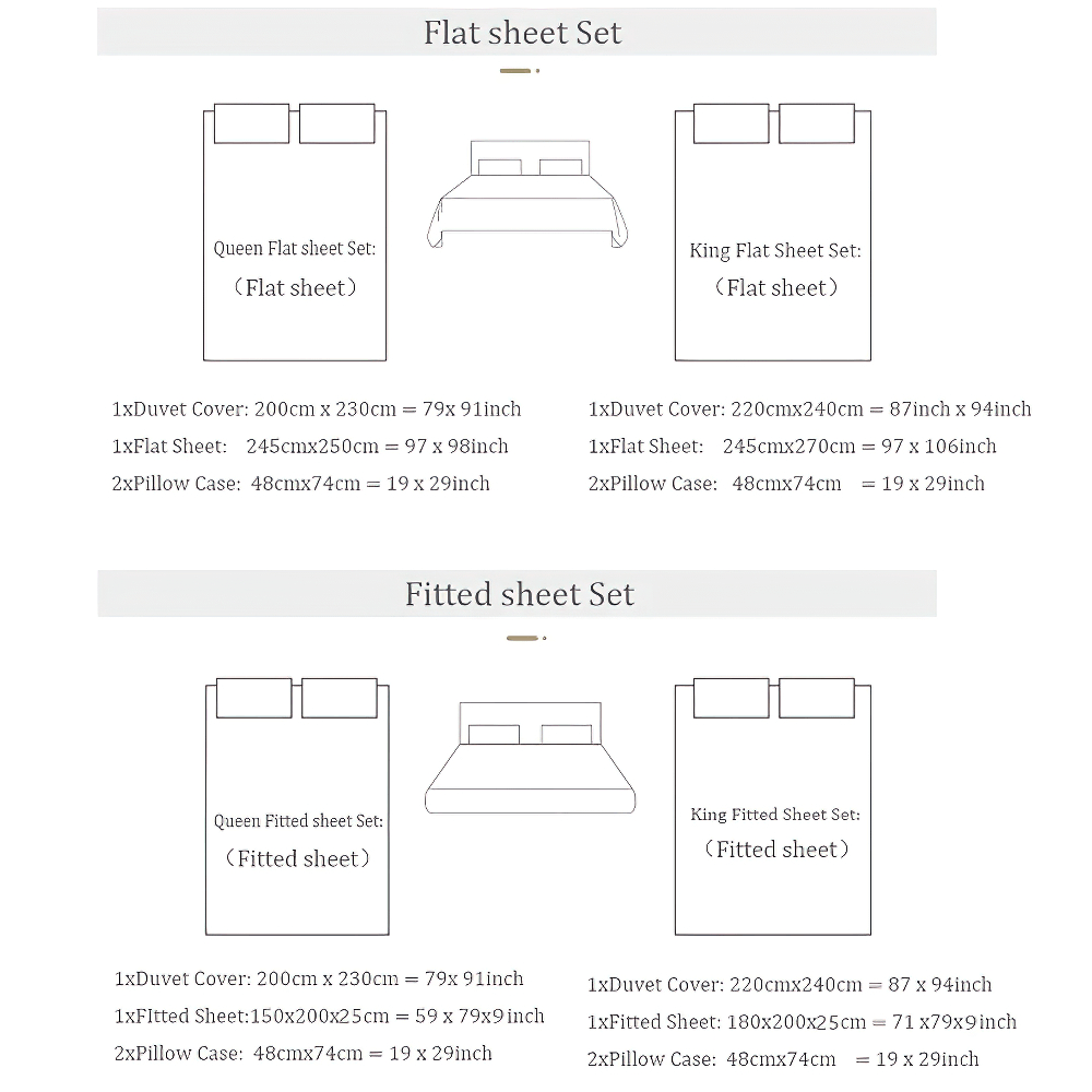 Luxury Solid Color Duvet Cover and Bedding Set