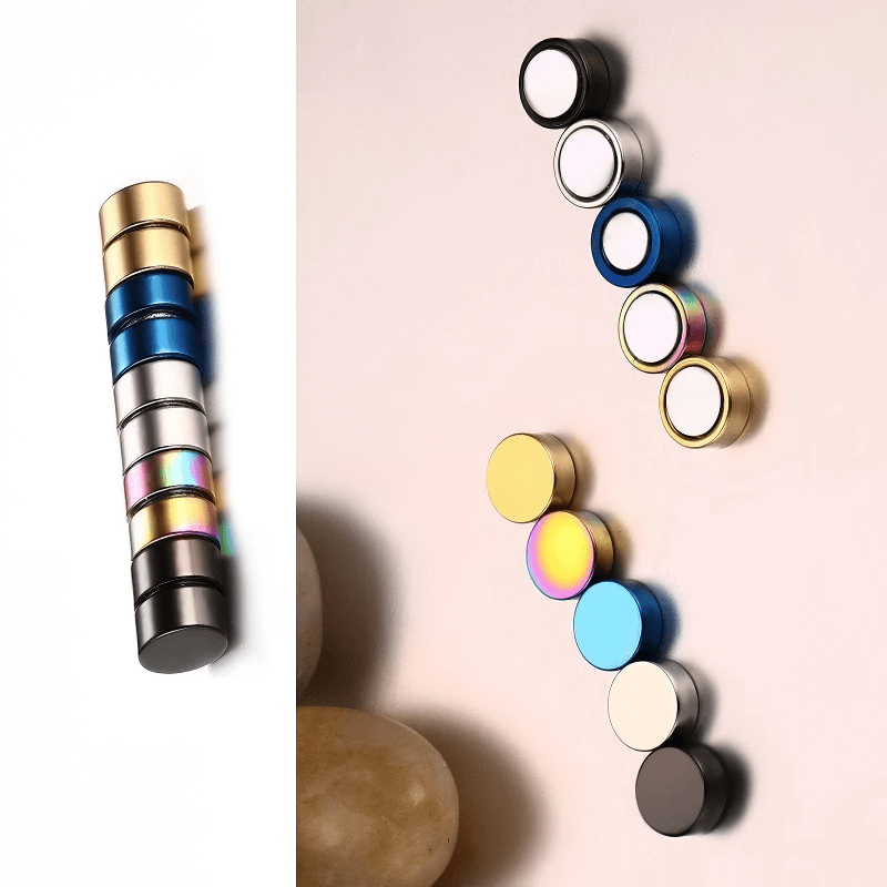 Stylish unisex magnetic stud earrings in various colors, showcasing a classy and polished look for all occasions.