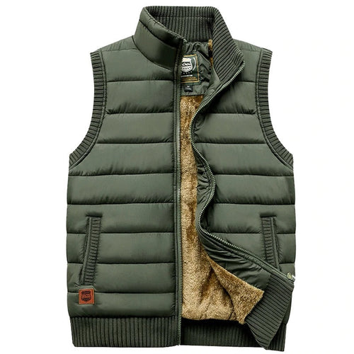 Veste chaude pour hommes / Gilet polaire style rocker / Vêtements de mode alternatifs 