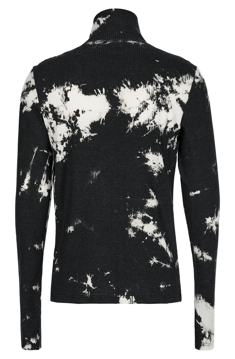 Men's Distressed Tie-Dye Punk Pullover With Eyelets - HARD'N'HEAVY