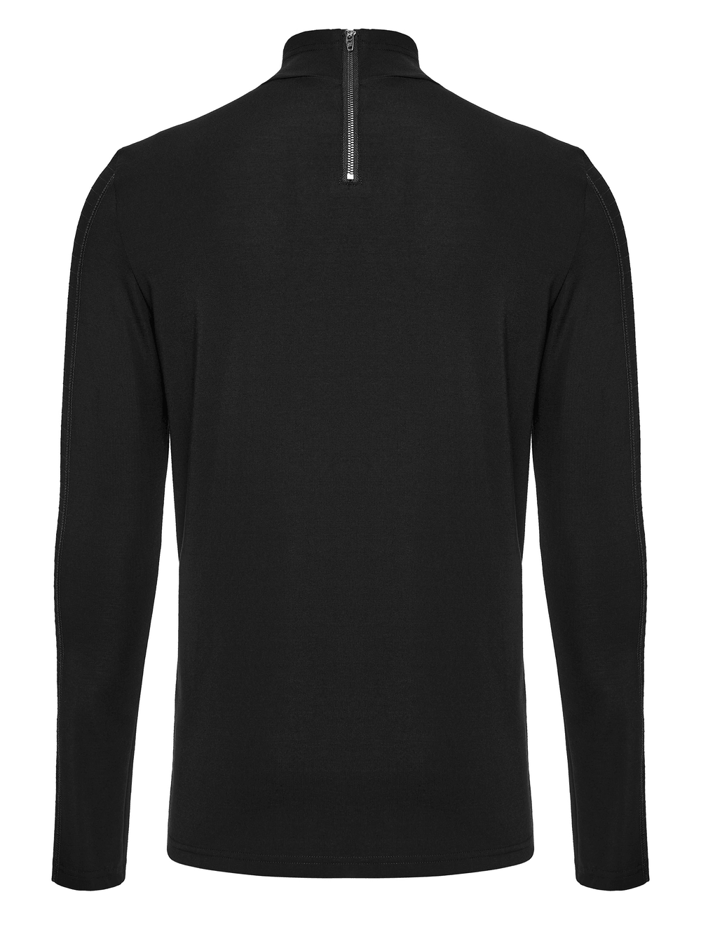 Haut à manches longues en maille géométrique gothique punk pour homme