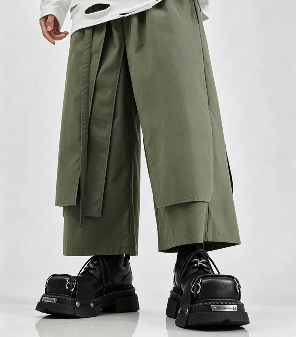 Men's Punk Derby Shoes with Metal Ring Toe Detail, black industrial lace-up platforms with chunky lug soles and metal hardware