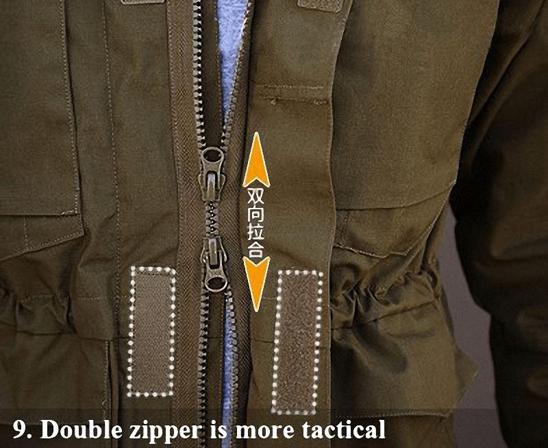 Military Jacket / Casual Tactical Windbreaker / Men Waterproof Flight Pilot Coat - HARD'N'HEAVY