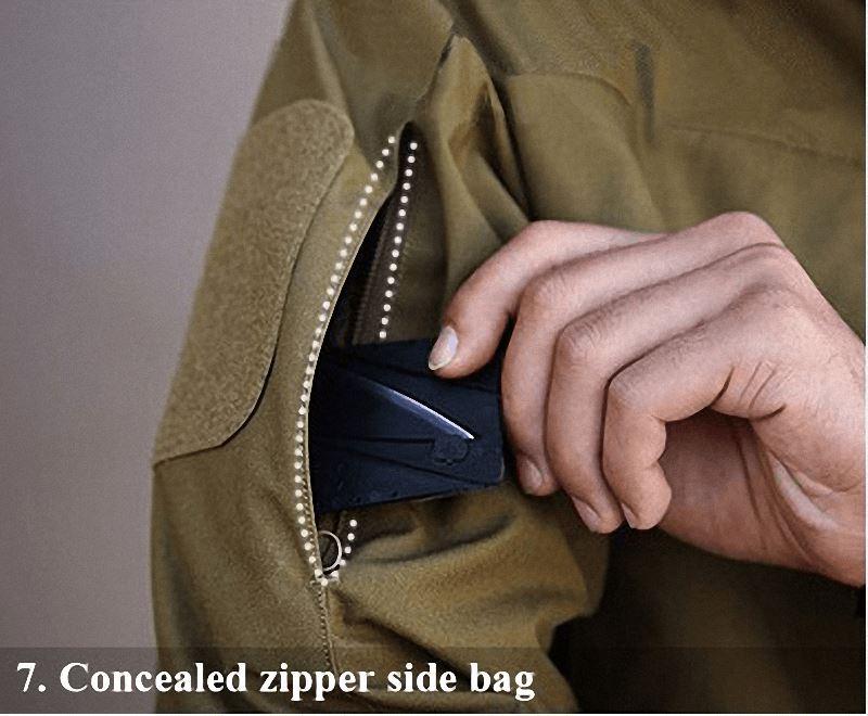 Military Jacket / Casual Tactical Windbreaker / Men Waterproof Flight Pilot Coat - HARD'N'HEAVY