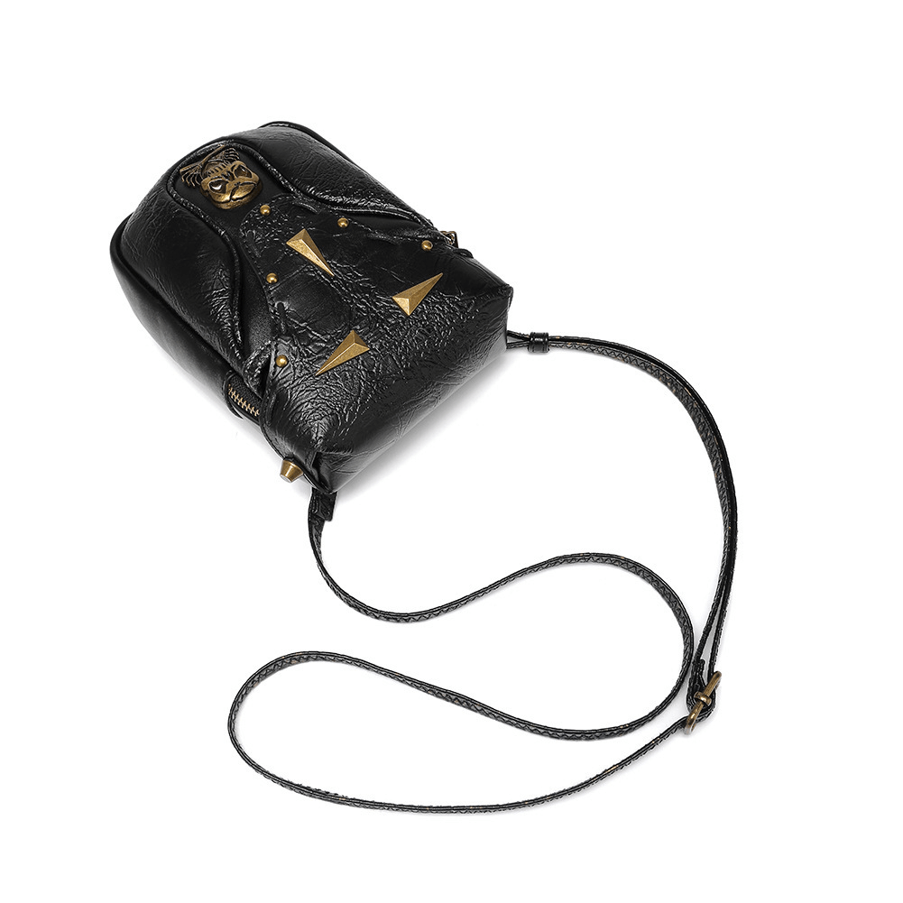 Motorcycle Crossbody Bag for Women / Gothic Mobile Phone Bag - HARD'N'HEAVY