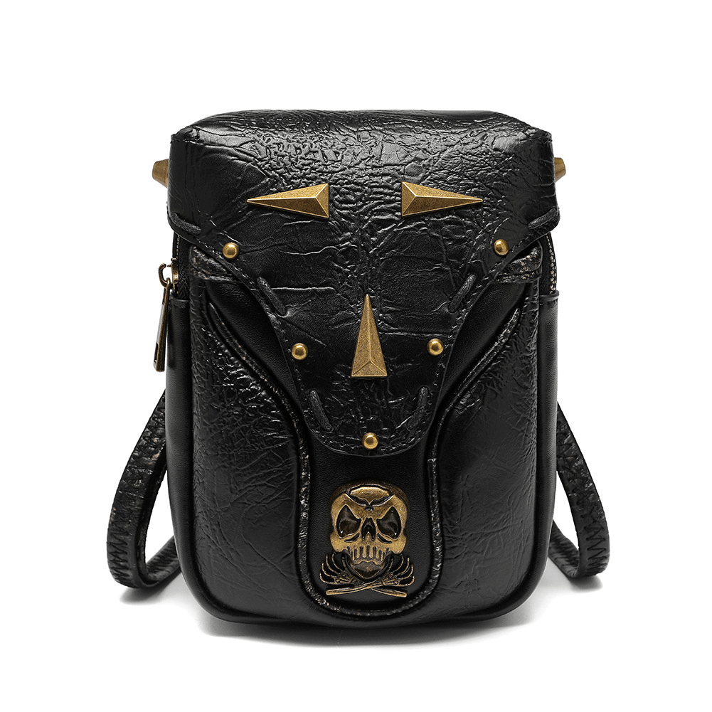 Motorcycle Crossbody Bag for Women / Gothic Mobile Phone Bag - HARD'N'HEAVY