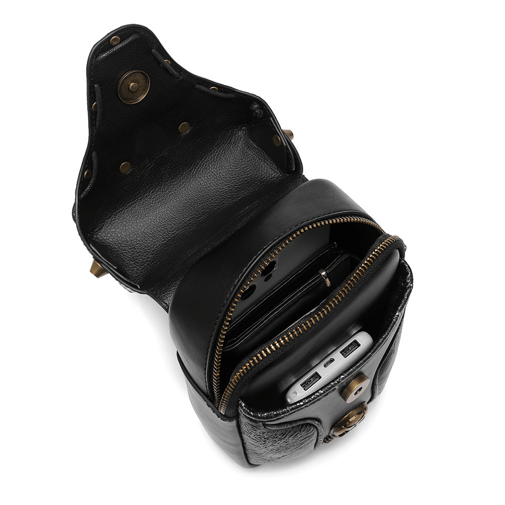 Motorcycle Crossbody Bag for Women / Gothic Mobile Phone Bag - HARD'N'HEAVY