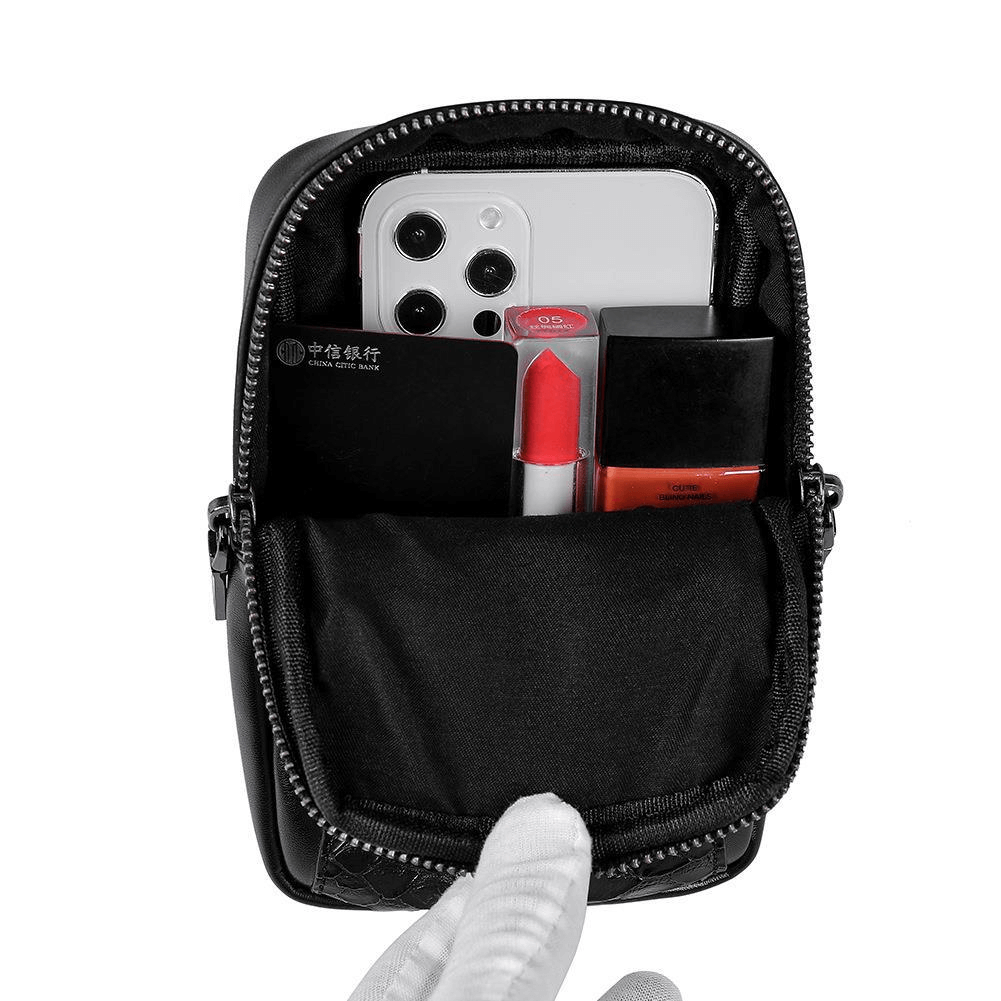 Motorcycle Shoulder Crossbody Mini Bag with Skull / Mobile Phone Bag - HARD'N'HEAVY