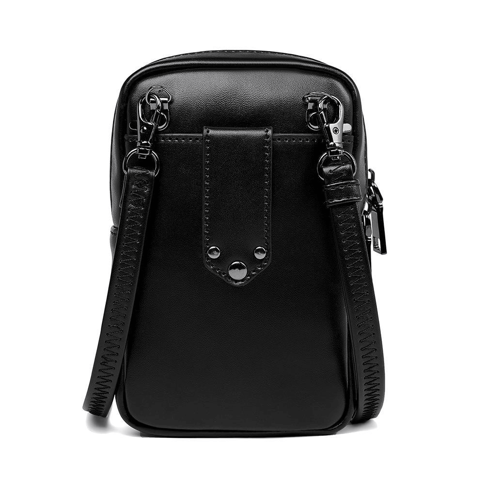 Motorcycle Shoulder Crossbody Mini Bag with Skull / Mobile Phone Bag - HARD'N'HEAVY