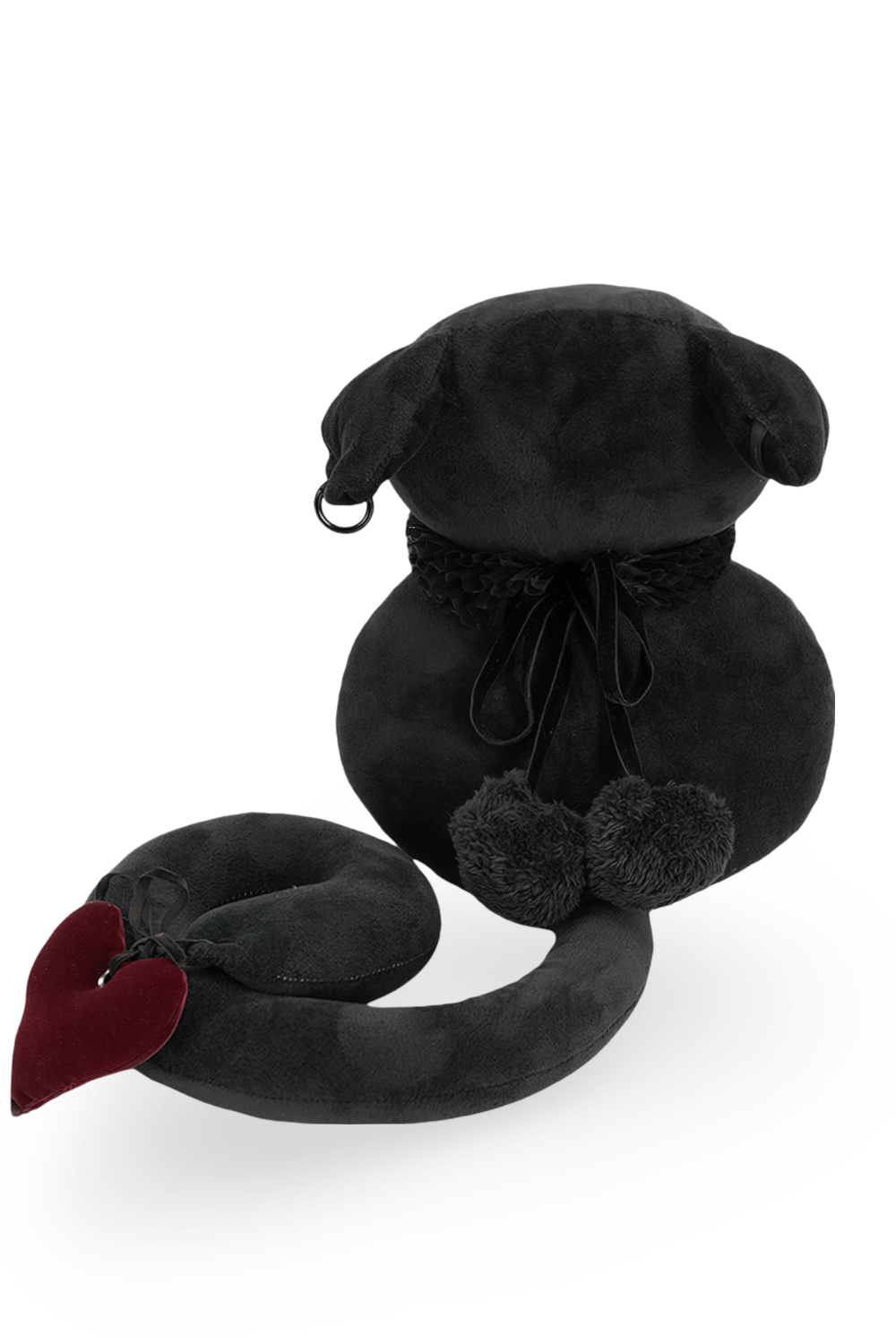 Mystic Faceless Cat Toy With Detachable Hearts And Collar