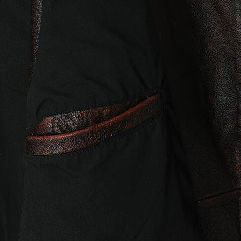 Natural Genuine Leather Motorcycle Vest For Men / Spring Vintage Brown Biker Sleeveless Jacket - HARD'N'HEAVY