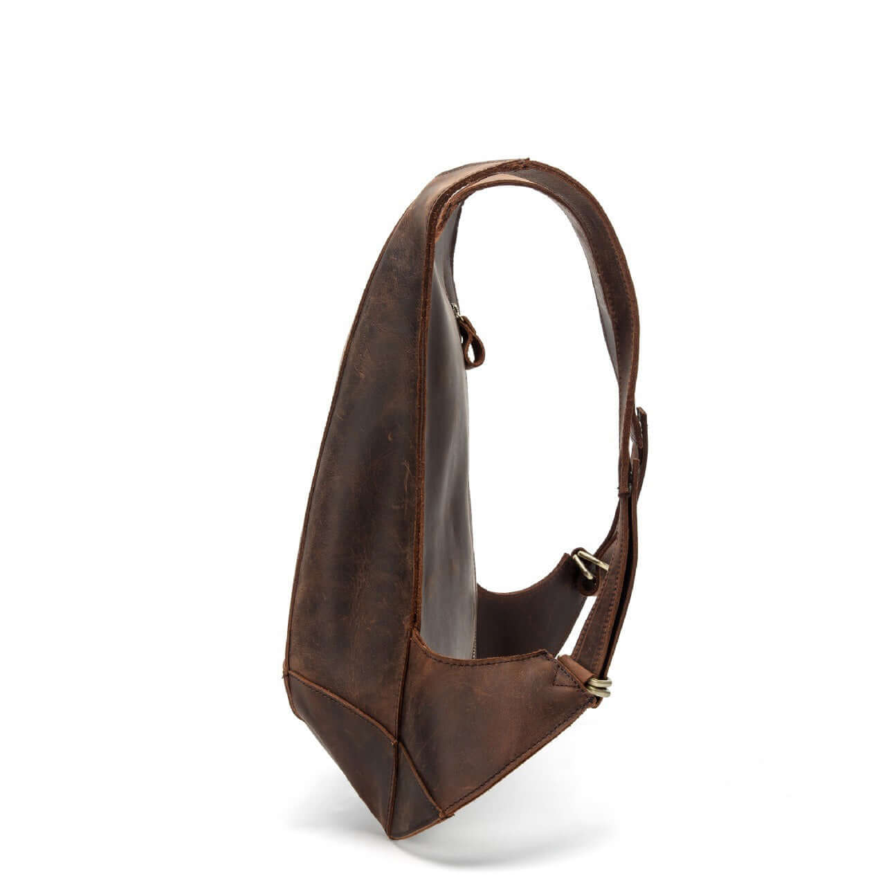 Natural leather backpack for women, anti-theft vintage accessory, perfect for travel and grunge style outfits.