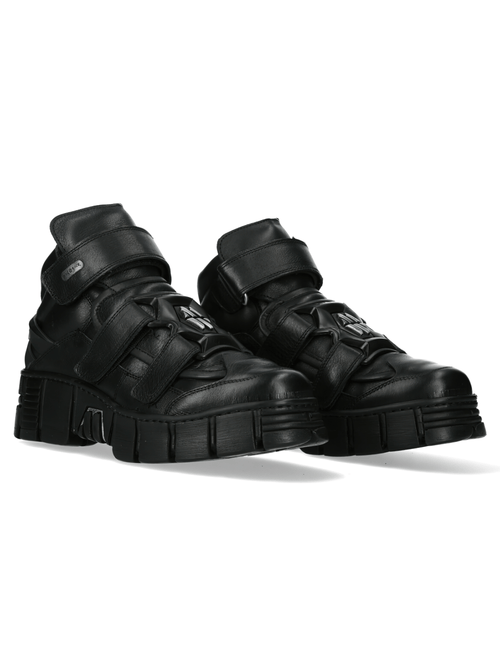 Botas de Tobillo con Correas de Estilo Atrevido para Mujeres de NEW ROCK para Entusiastas del Rock
