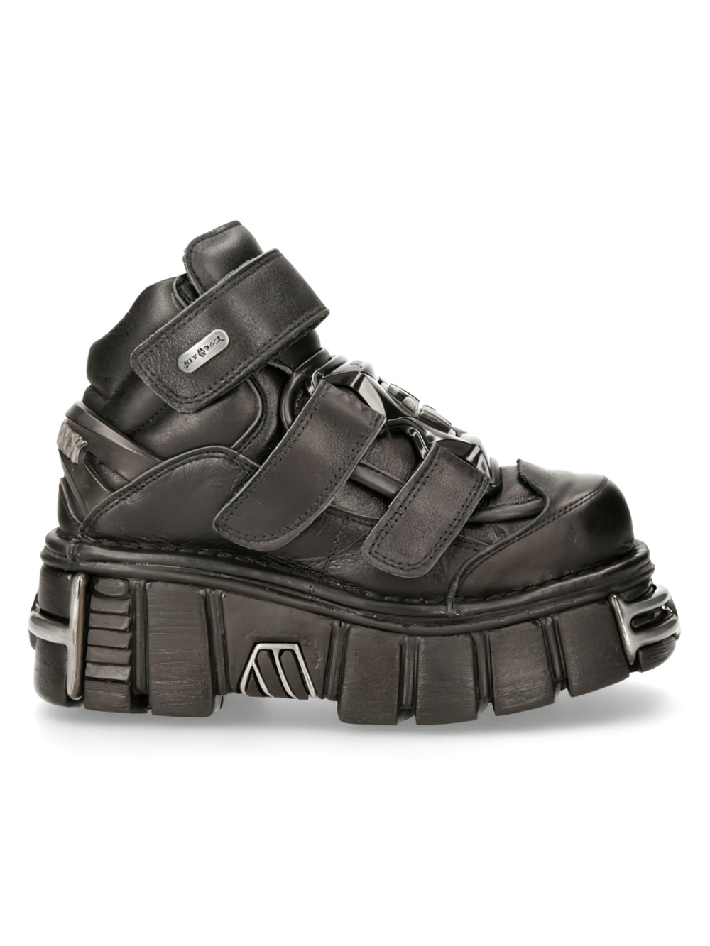 New Rocks Red Women's Alternative Shoes - Unique, Edgy Footwear Styles